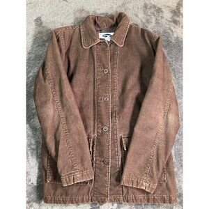 Vintage Old Navy Brown Corduroy Coat- Small